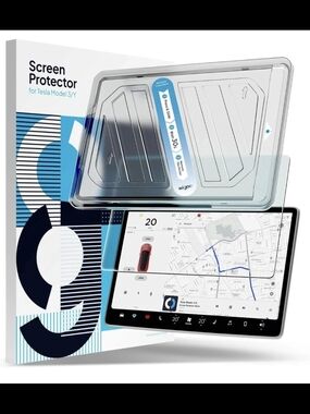 Clear Screen Protector for Tesla Model 3/Y - Transparent